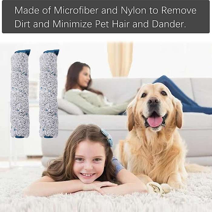 Replacement Leaning Roller & Sponge Filter for Leifheit Regulus Aqua