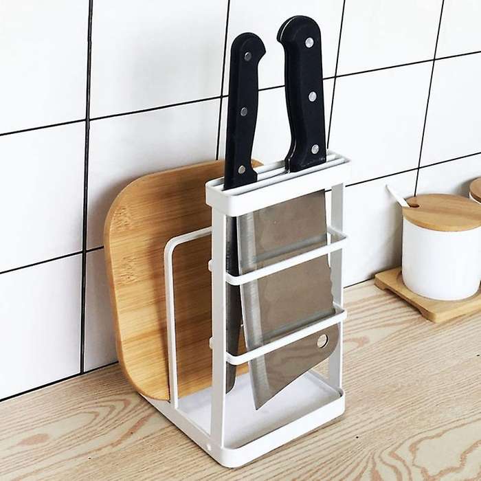 1pcs Multifunction Knife Holder Kitchenware Rack Kitchen Organizer B