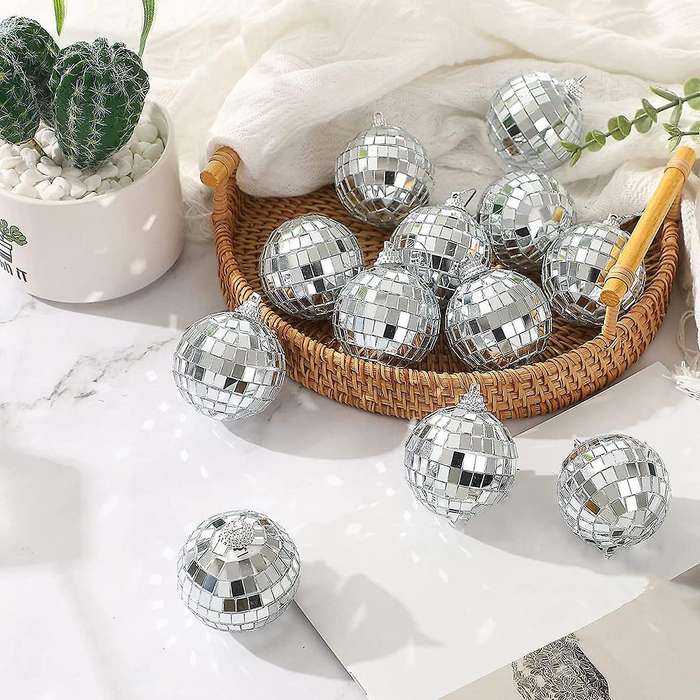 30 Pcs Disco Mirror Balls 2 Inches Reflective Mirror Ball