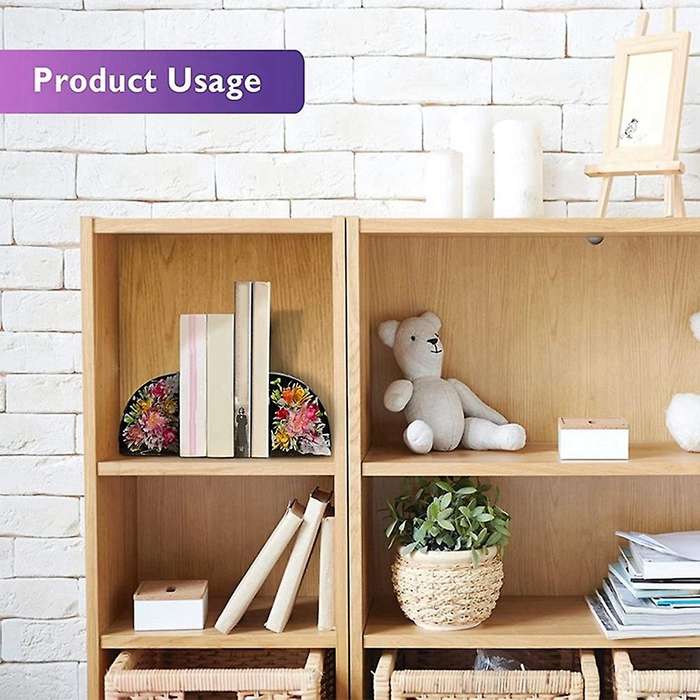 2pcs Bookends Resin Molds,for Books,desktop Organizer,home Decoration