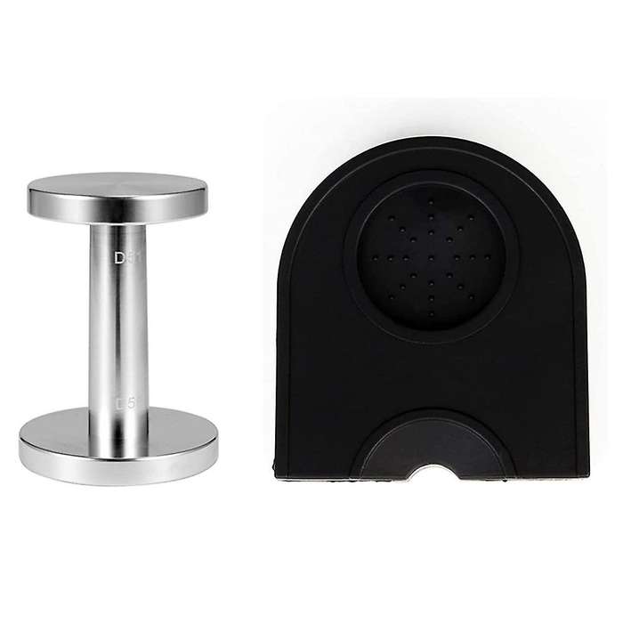 51mm and 58mm Tamper and Tamper Mat for Espresso Portafilter Machine
