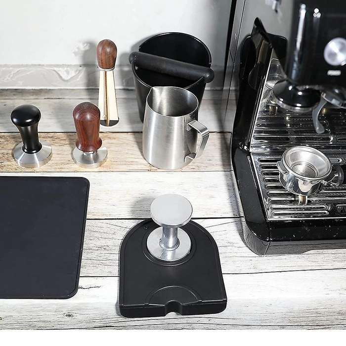 51mm and 58mm Tamper and Tamper Mat for Espresso Portafilter Machine