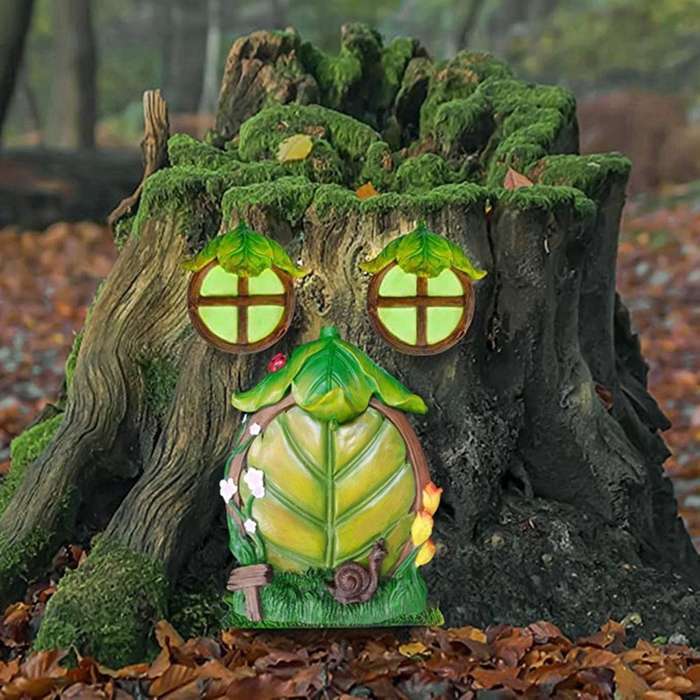 Doors & Windows Courtyard Garden Trees Glow Sculpture Decoracion