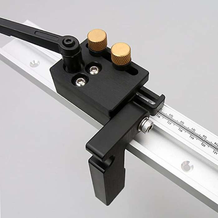 Miter Track Stop Track Limit for T-slot T-tracks Stop(longer Left)
