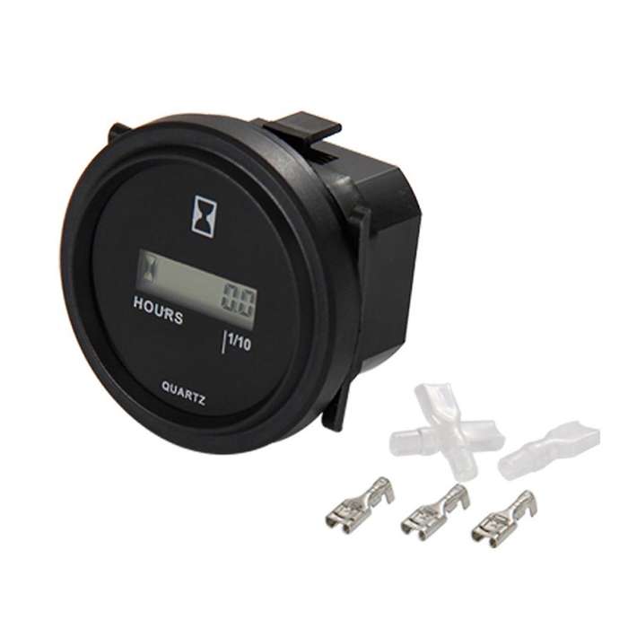 Digital Hour Meter for Lawn Mower Tractor Generator Golf Cart Marine