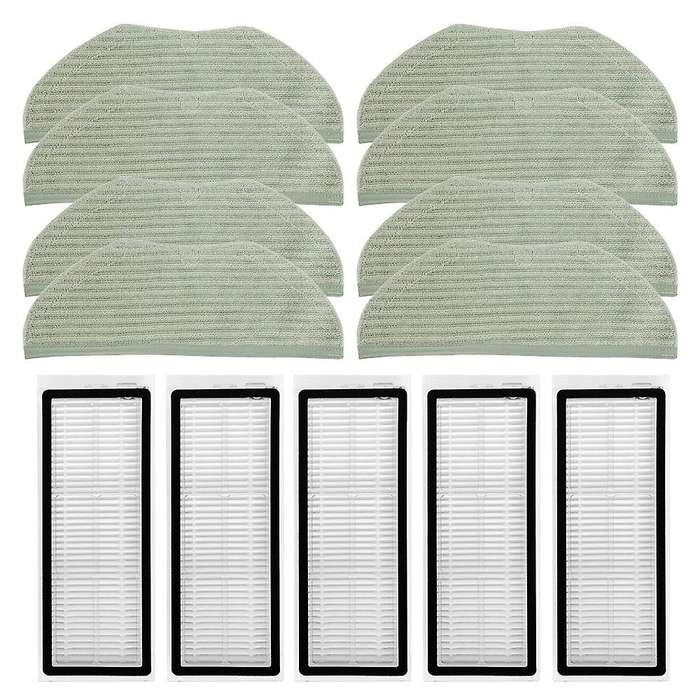 13pcs Filter Mop Cloth Washable for 360 X90 X95 Household Cleaning