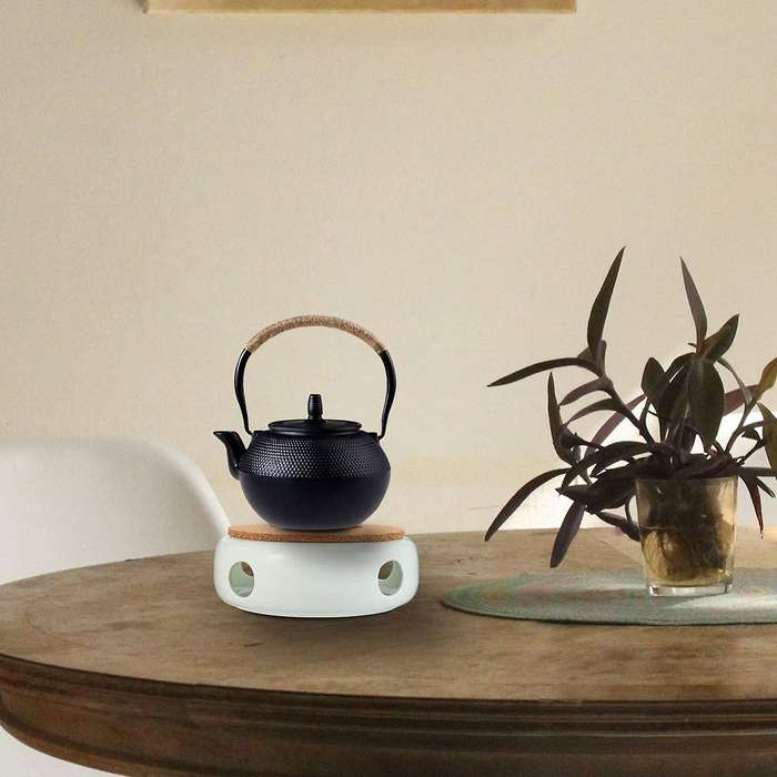 Ceramic Tea Warmer Tea Warmer Cork Mat for Tea Maker Coffee Maker D