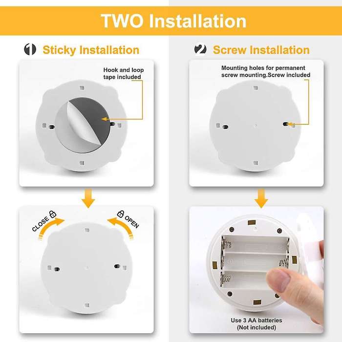 Rgb Wireless Led Spotlight, Dimmable Uplight with Remote, 2 Pack