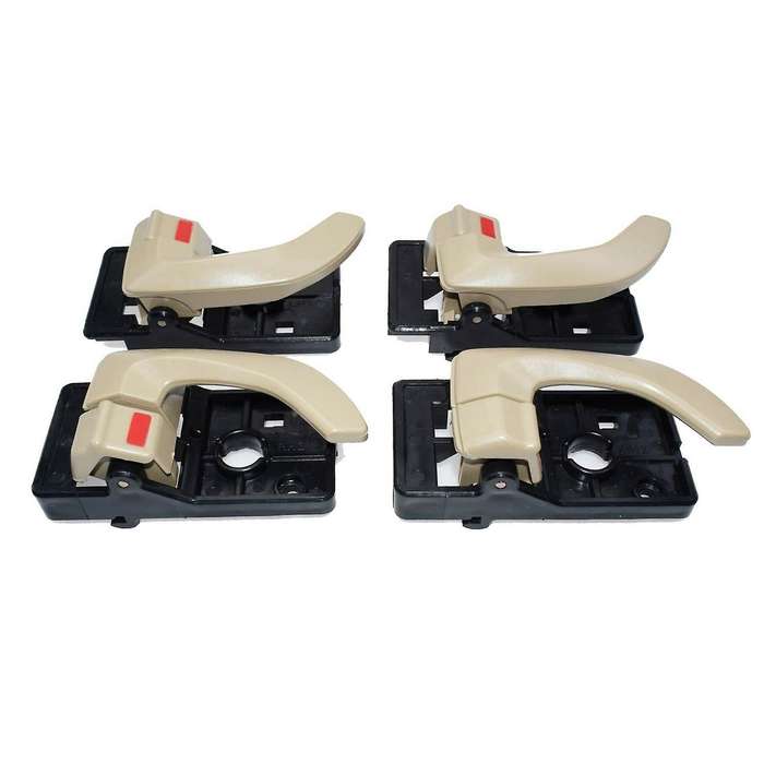 4pcs Car Interior Door Handle for Hyundai Tucson 2005-2009 Beige