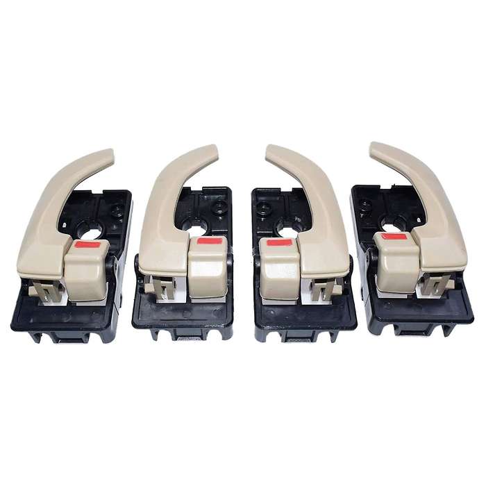4pcs Car Interior Door Handle for Hyundai Tucson 2005-2009 Beige