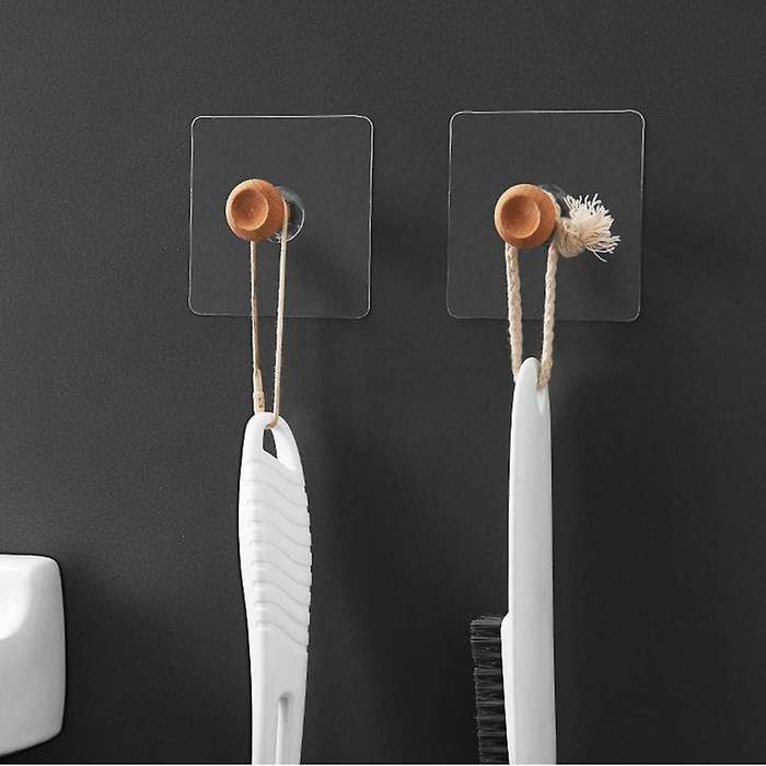 Wall-mounted Nordic Solid Wood Hook Creative Household Wooden Hook