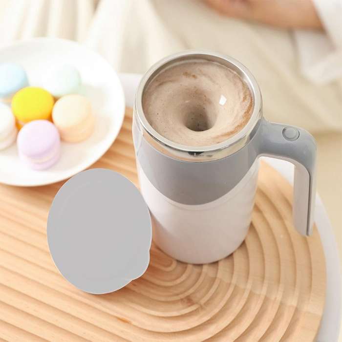 Temperature Difference Coffee Mixing Cup Blender Smart Mixer Brown
