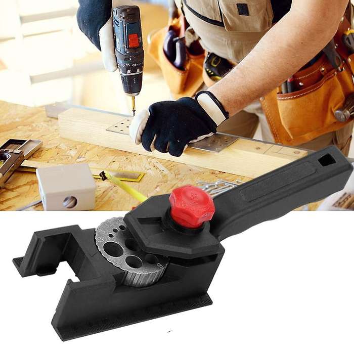 Drill Locator Tool Kit 3-12mm Woodworking Hole Drilling Guide Tool