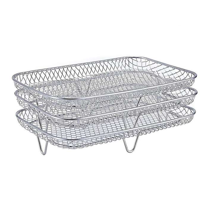 Air Fryer Rack for Ninja Foodi Dz201 Dz100, Multi-layer Dehydrator