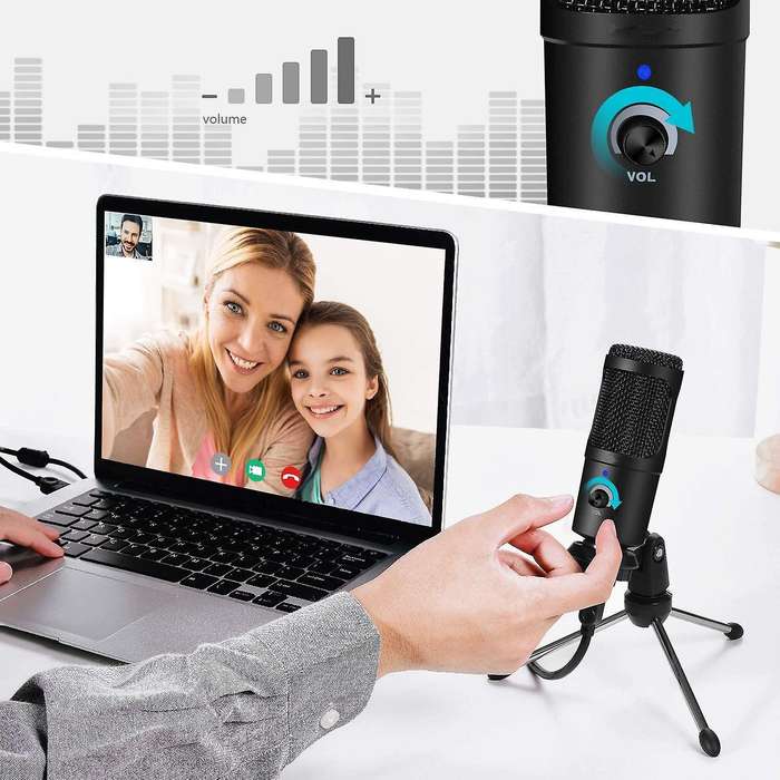 Condenser Microphone,for Recording,voice Over,streaming,home Studio