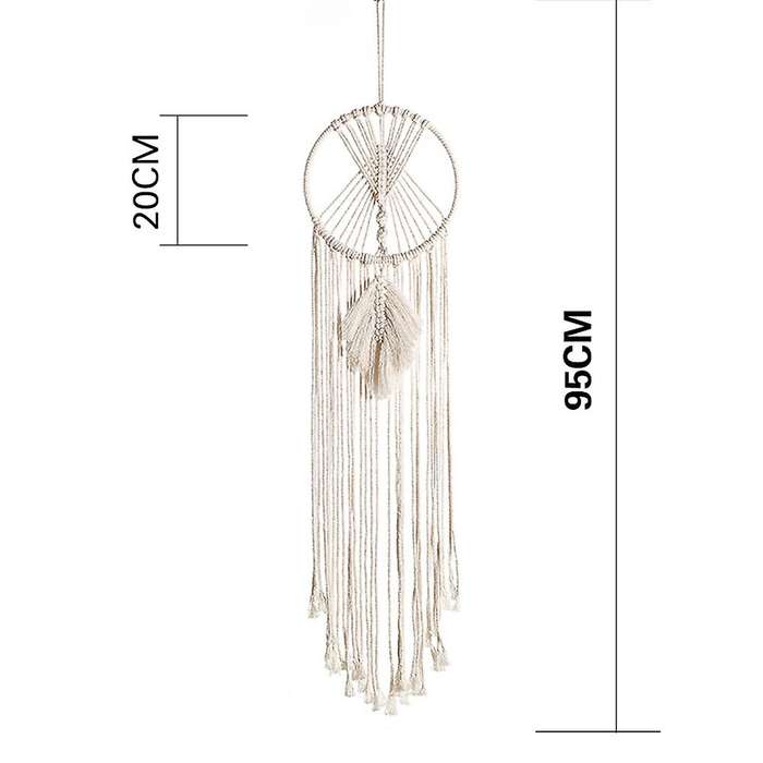 3 Pack Macrame Dream Catcher Wall Decor Handmade Bohemian Home Decor