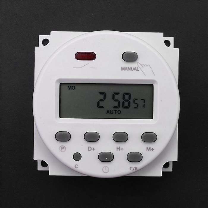 3x Digital Control Power Timer Dc12v 16a Time Relay Switch