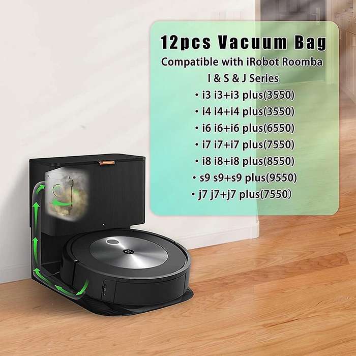 12 Pack Vacuum Bags Dirt Bags Replacement Parts