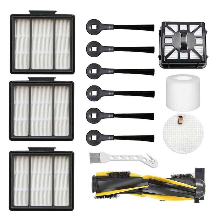 13 Pcs Replacement Parts for Shark Iq Rv1001ae Rv101 Robot Cleaner