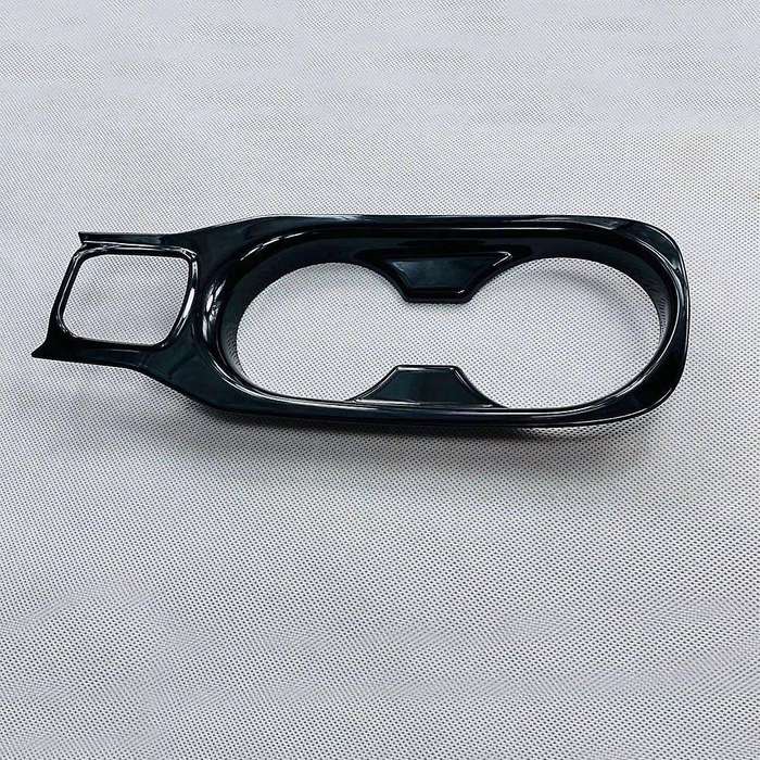 For Toyota Corolla Cross Car Cup Holder Frame Cover Bright Black B