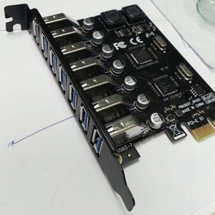 Usb 3.0 Pci-e Expansion Card Adapter for Desktop Computers (2-pack)