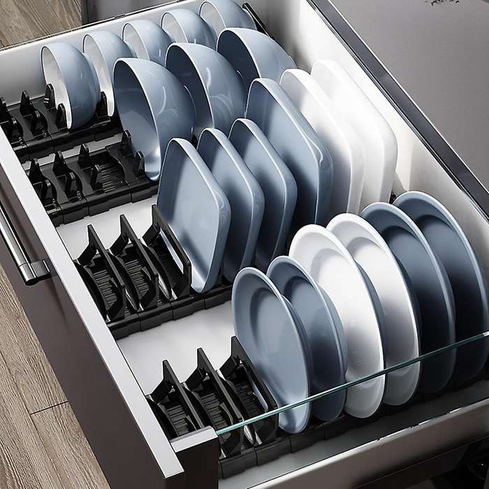 Tableware Holder Drawer Dish Drying Rack Dish Drying Rack(a)