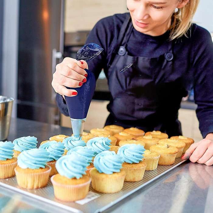 50pcs Extra Large Disposable Pastry Bag 21 Inch Cake Piping Bag
