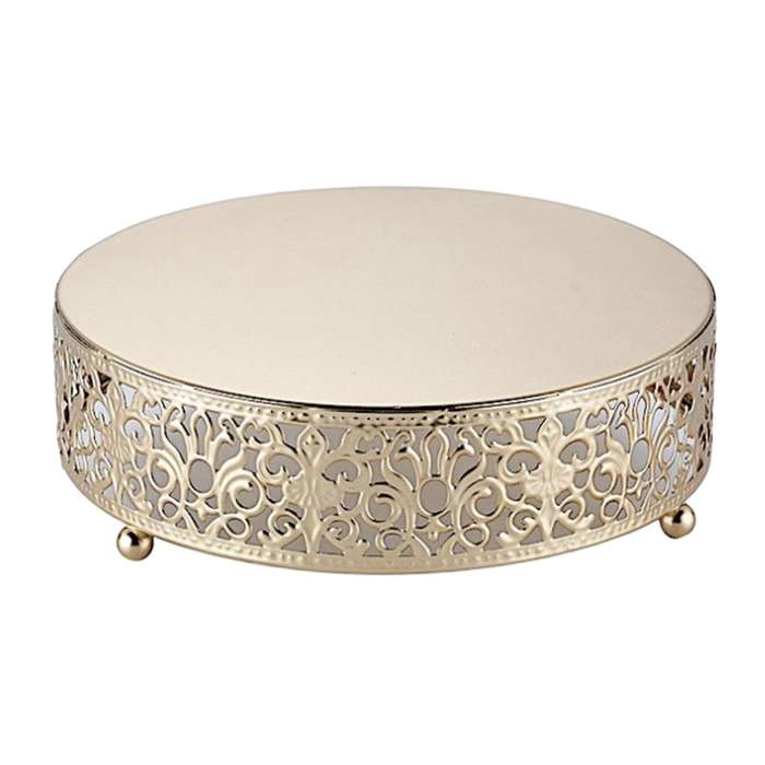 Wedding Dessert Cupcake Cake Stand for Party Wedding Birthday(gold)