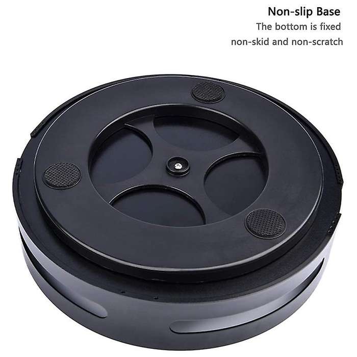 Lazy Susan Turntable Cabinet Organizer -9.8 Inch Plastic Clear