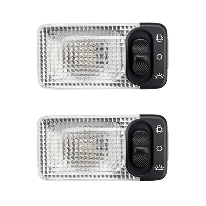 2x Car Interior Roof Light Dome Reading Light for Citroen C1 C2 C3