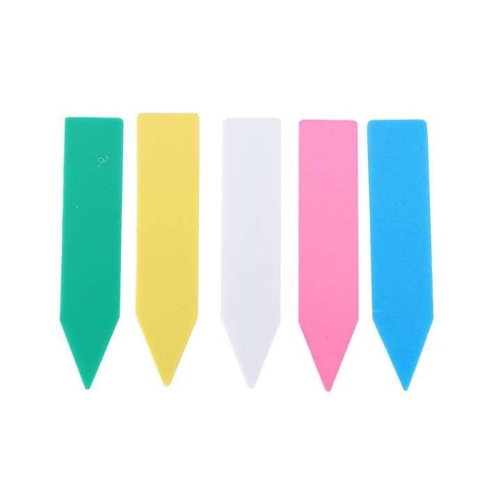 1000pcs 2 Inches Plastic Plant Labels Nursery Pot Marker Multi-color