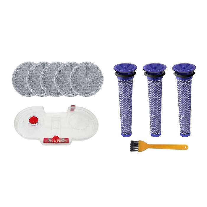 Electric Mop Water Tank+ 5 Mop Cloths for Dyson Vacuum Cleaner