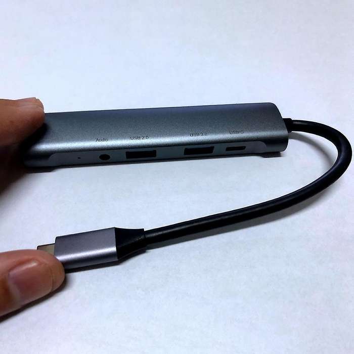Five In One Docking Station Usb C Hub Hdmi-compatible with 4k@30hz+pd