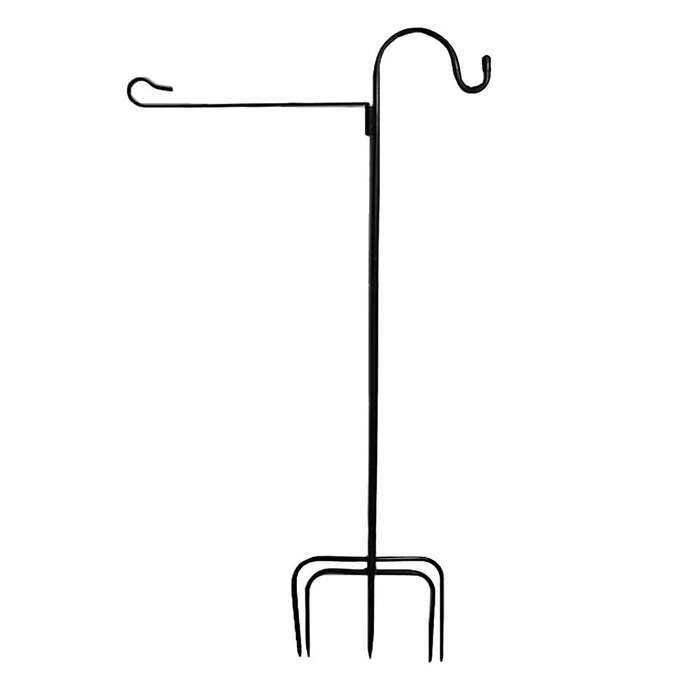 Garden Flag Holder Stand and Shepherd Hook for Flag Lights and Plants