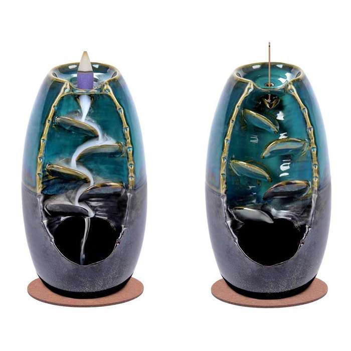 Waterfall Incense Holder Waterfall Aromatherapy Ornament Backflow