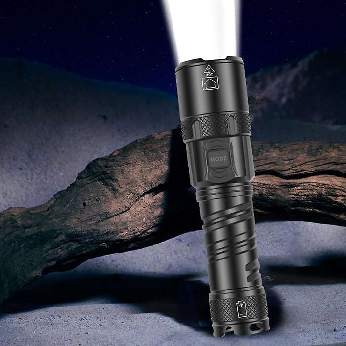 Flashlight Rechargeable Telescopic Zoom Glare Lantern,xhp160