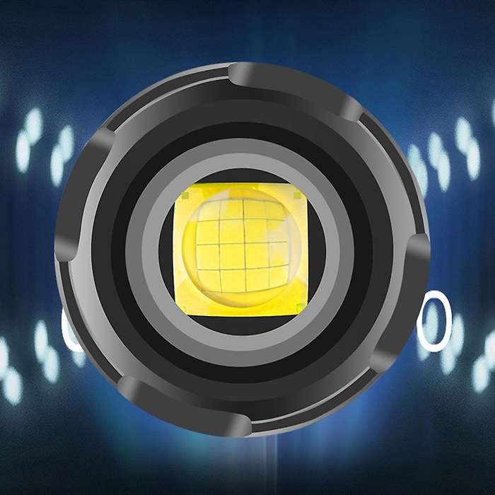 Flashlight Rechargeable Telescopic Zoom Glare Lantern,xhp160