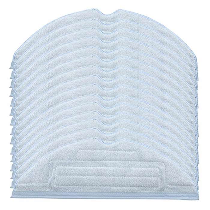 15 Pcs Mop Cloth Pads Replacement for Xiaomi Microfiber Soft Pad