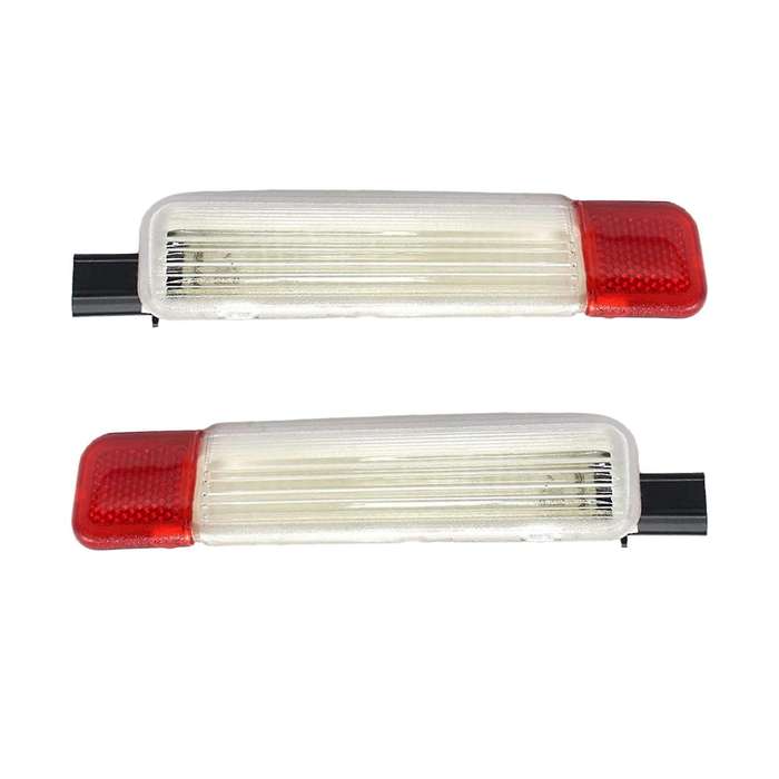 2pcs Car Door Courtesy Welcome Lights Openning Door Warning Lamp