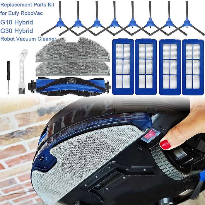Parts for Eufy Robovac G10 Hybrid, G30 Hybrid Robot Vacuum Cleaner