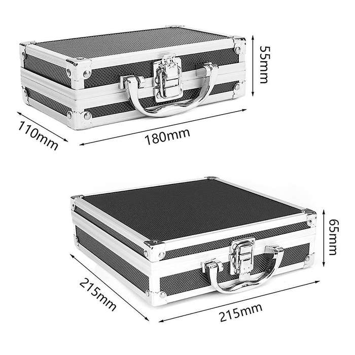 Portable Aluminum Toolbox Safety Equipment Toolbox Instrument A