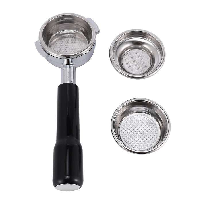 58mm Espresso Coffee Machine with Single and Dual Cups Filter Basket