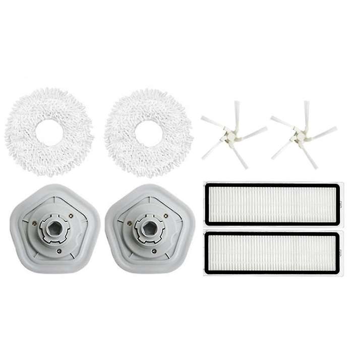 8pcs Mop Cloth Hepa Filter Side Brush for Xiaomi Dreame W10/w10 Pro