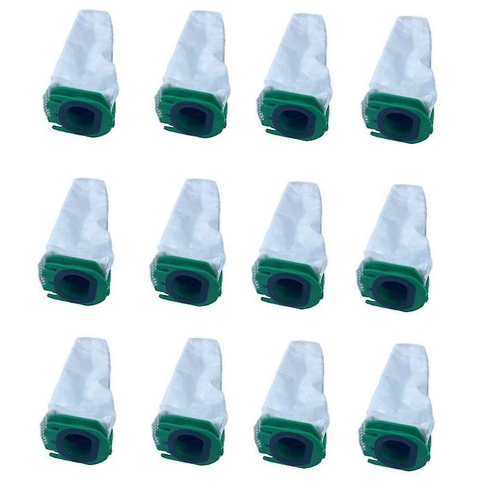 12pcs Dust Bag Garbage Bag Non-woven Dust Bag for Vorwerk Fp100/vb100