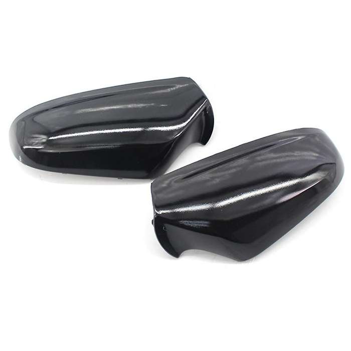 Black Wing Mirror Covers Casing Cap Rearview Mirror Shell