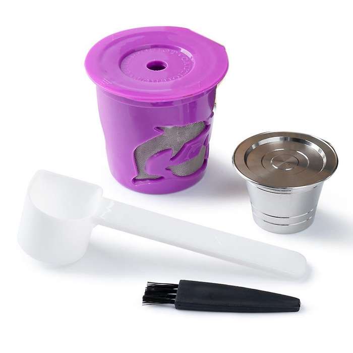 Refillable Stainless Steel Espresso Coffee Maker Capsule