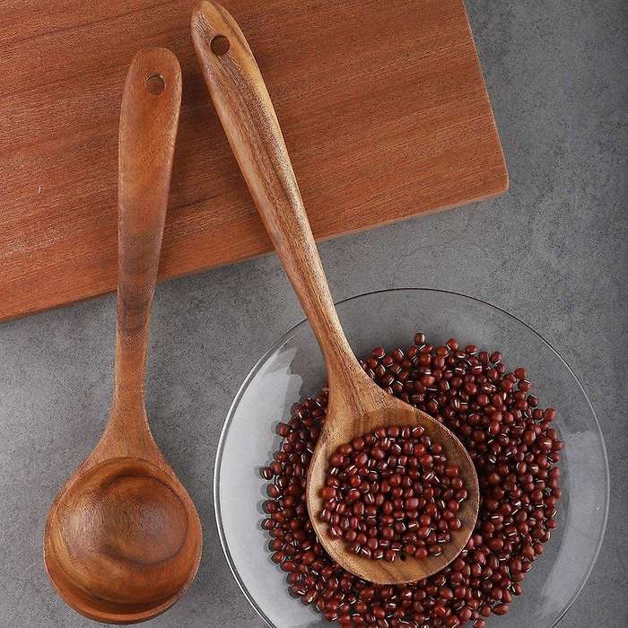 Wooden Kitchen Utensils Set Wood Kitchen Utensil Set for Cooking B