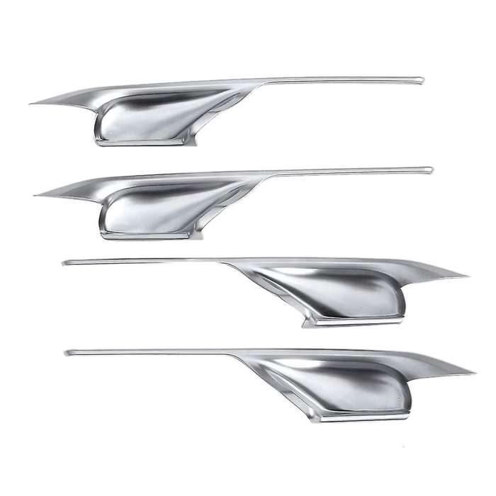 Car Inner Door Handle Bowl Panel Cover Trim,silver