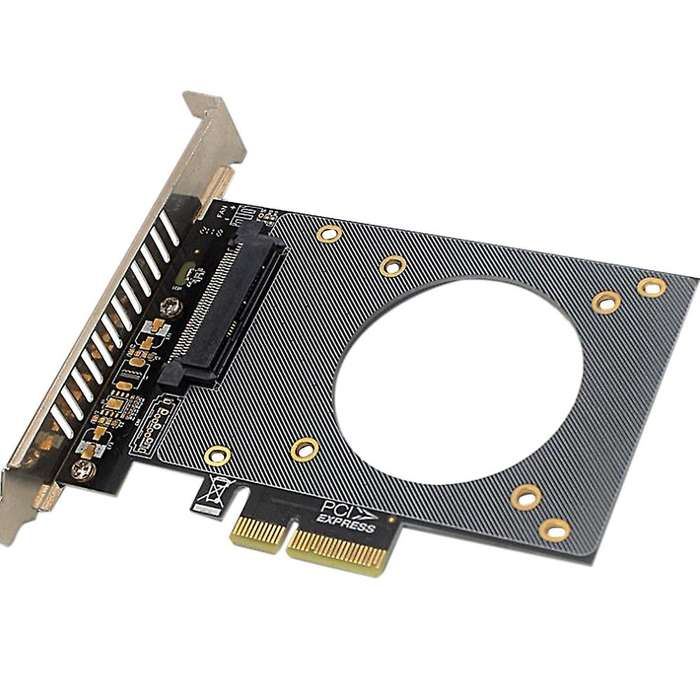 Ph46 U.2 Sff-8639 Turn Pcie X4 Expansion Card Sff-8639 Gen4 Ssd