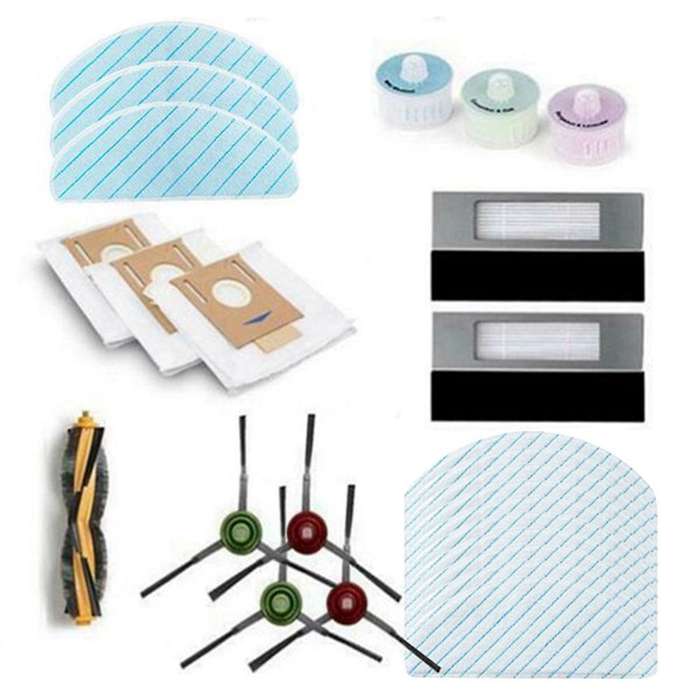 Roller Main Brush Filter Dust Bags for Ecovacs T9 T9max Power Vacuum